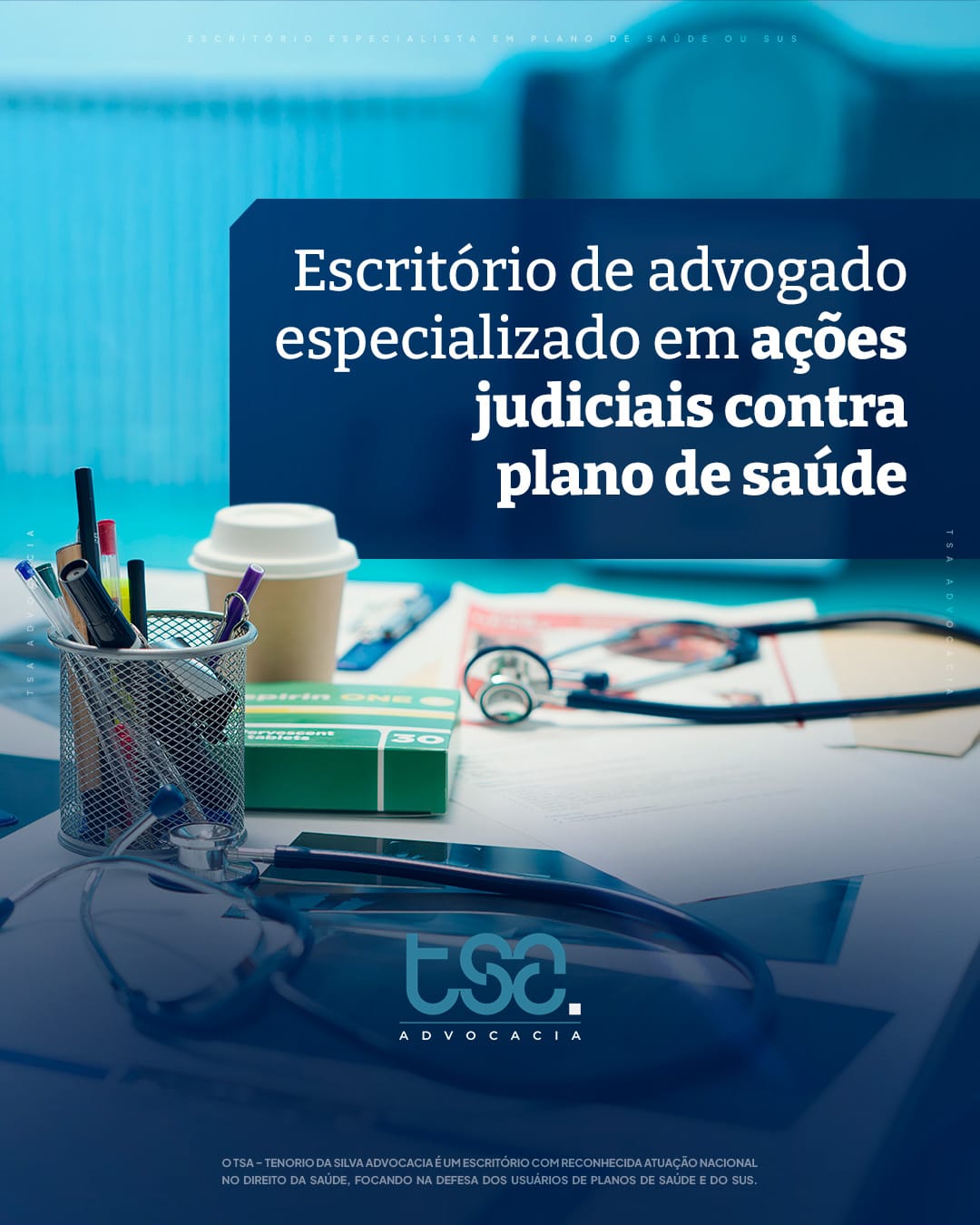 Advogado especializado em ações judiciais contra planos de saúde