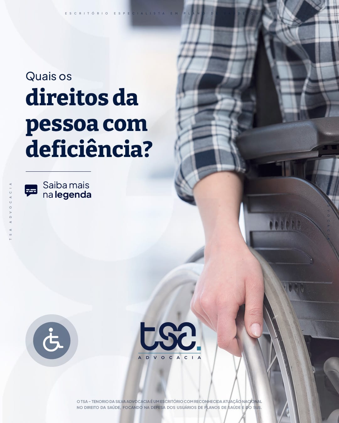 EXTRA 6 | Pessoas com deficiência têm direito a terapias, medicamentos, educação inclusiva, BPC/LOAS e isenções fiscais. Negativas de planos de saúde, SUS e escolas podem ser contestadas judicialmente.