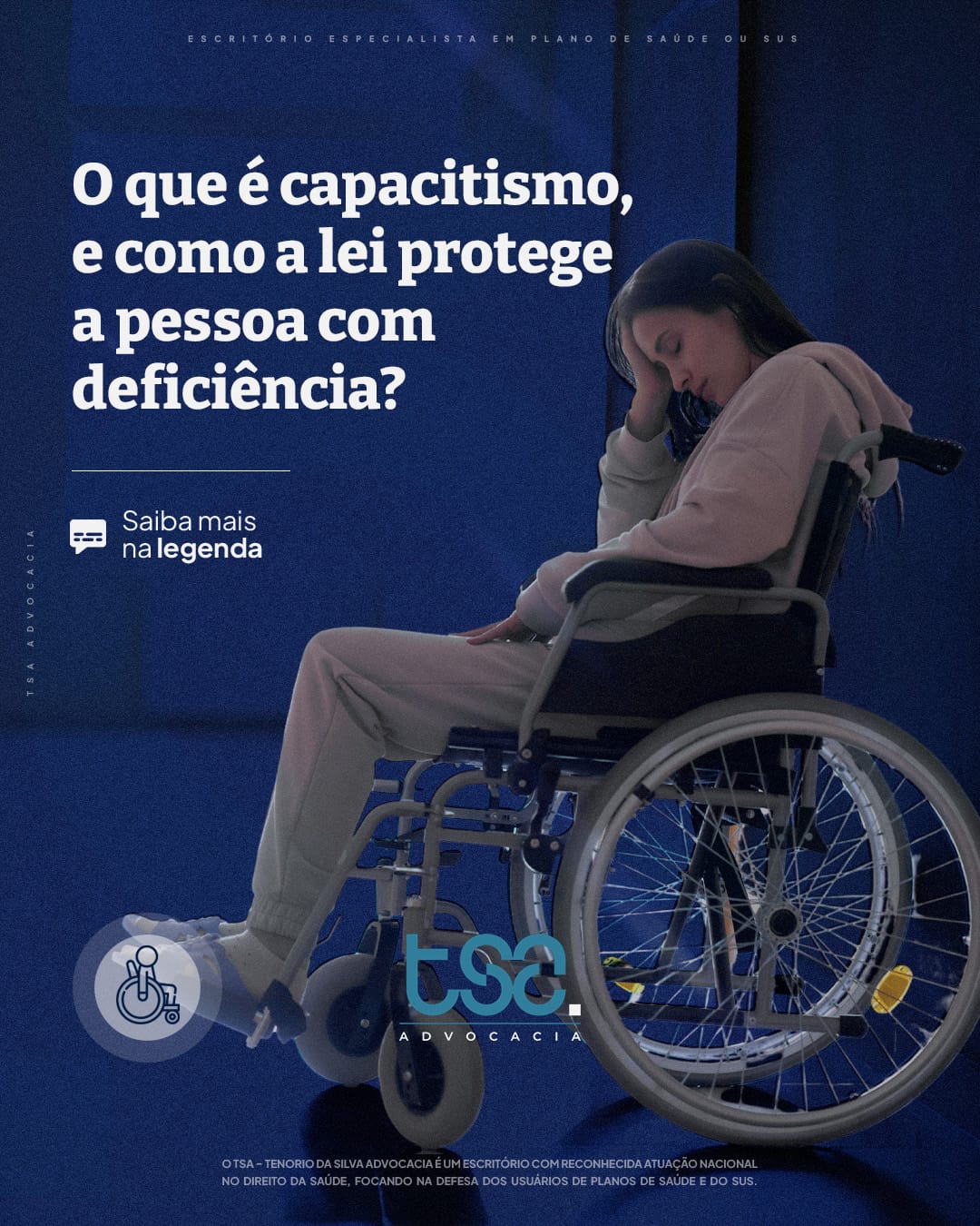 EXTRA 7 | Pessoas com deficiência têm direito a terapias, medicamentos, educação inclusiva, BPC/LOAS e isenções fiscais. Negativas de planos de saúde, SUS e escolas podem ser contestadas judicialmente.
