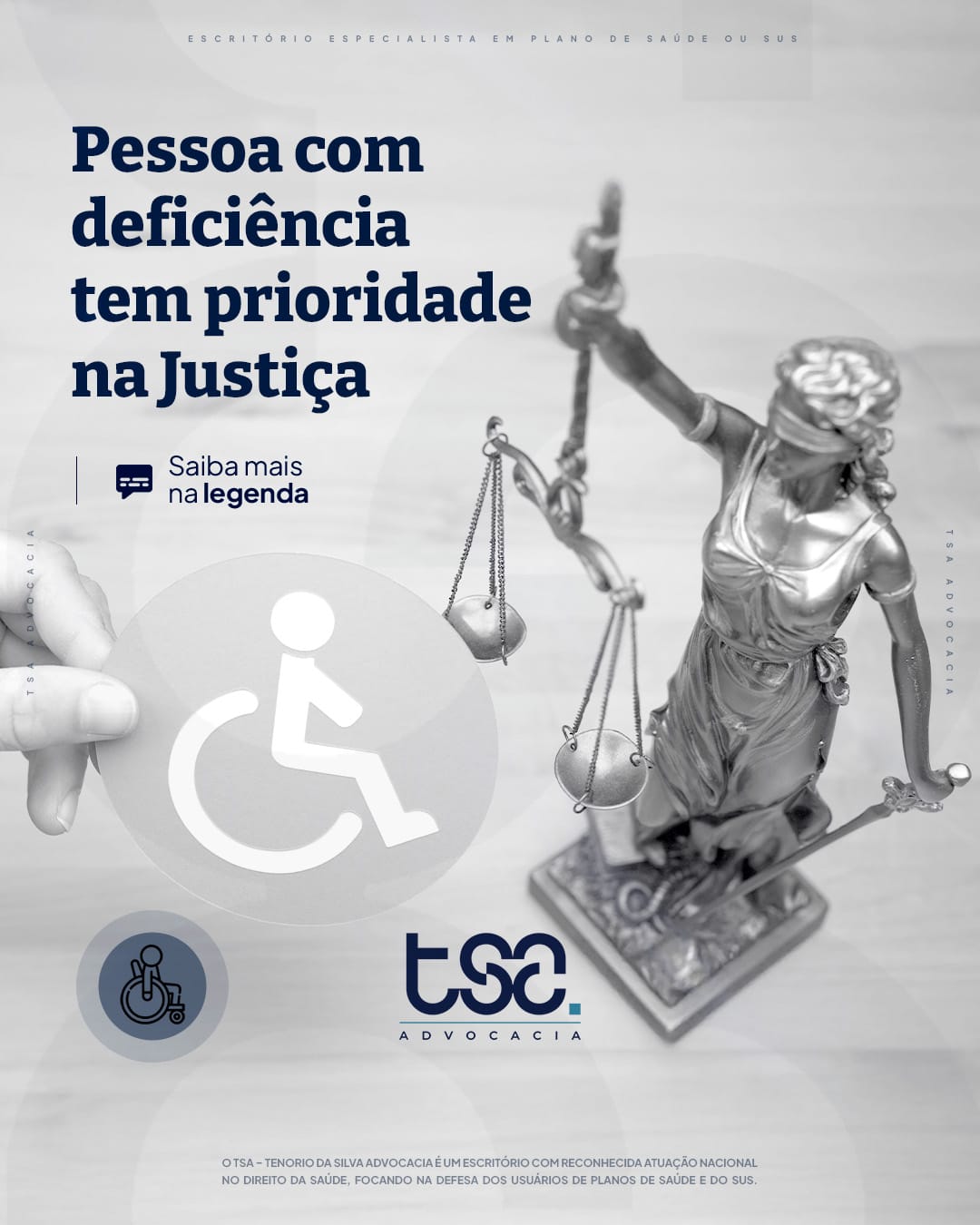 EXTRA 8 | Pessoas com deficiência têm direito a terapias, medicamentos, educação inclusiva, BPC/LOAS e isenções fiscais. Negativas de planos de saúde, SUS e escolas podem ser contestadas judicialmente.