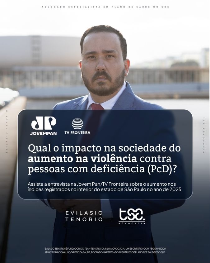 Qual o impacto na sociedade paulista do aumento na violência contra pessoas com deficiência?: Entrevista com o advogado Evilasio Tenorio na TV Fronteira/Jovem Pan 2 | Entrevista sobre o aumento da violência contra pessoas com deficiência, seus impactos e como combater o problema. impacto na sociedade violencia contra pcd entrevista jovempan | Entrevista sobre o aumento da violência contra pessoas com deficiência, seus impactos e como combater o problema.